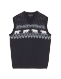 Polar Bear Fair Isle Sleeveless Jumper