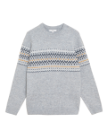 Fair Isle Crew Neck Jumper