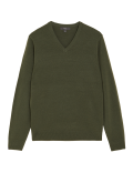 Pure Acrylic Plain V-Neck Cardigans