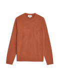 Pure Acrylic Stripes Round Neck Jumper