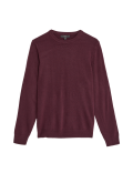 Pure Acrylic Stripes Round Neck Jumper