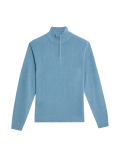 Cashmilon™ High Neck Half Zip Jumper