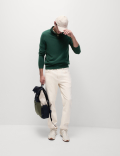 Cashmilon™ High Neck Half Zip Jumper