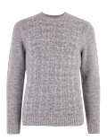 Recycled Super Soft Cable Crew Neck Jumper