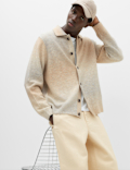 Lofty Ombre Button Through Cardigan