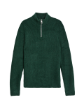 Supersoft Half Zip Jumper with Wool