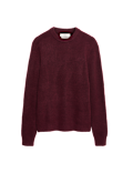 Supersoft Ribbed Crew Neck Jumper with Wool