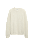 Supersoft Ribbed Crew Neck Jumper with Wool