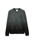 Supersoft Ombre Polo Jumper with Wool