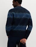 Supersoft Ombre Crew Neck Jumper with Wool