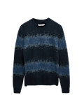 Supersoft Ombre Crew Neck Jumper with Wool