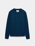 Cable Knit Crew Neck Jumper