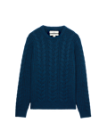 Cable Knit Crew Neck Jumper