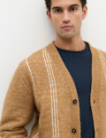 Lofty Relaxed Fit Striped Cardigan