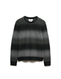 Supersoft Stripe Crew Neck Jumper with Wool