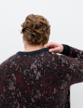 Fairisle Crew Neck Jumper with Wool