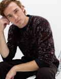 Fairisle Crew Neck Jumper with Wool