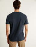Pure Cotton Crew Neck T-Shirt