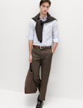 Regular Fit Smart Stretch Trousers