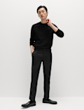 Slim Fit Smart Stretch Trousers