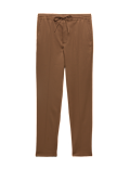 Tapered Fit Elasticated Trousers