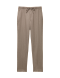 Tapered Fit Elasticated Trousers