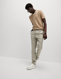 Tapered Fit Elasticated Trousers