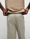 Tapered Fit Elasticated Trousers
