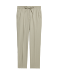 Tapered Fit Elasticated Trousers