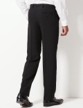 Crease Resistant Single Pleat Trousers