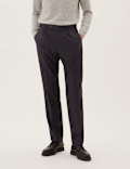 Regular Fit Single Pleat Trousers