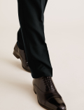 Regular Fit Single Pleat Trousers