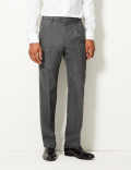 Regular Fit Single Pleated Trousers