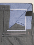 Regular Fit Crease Resistant Trousers