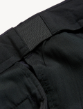Crease Resistant Slim Fit Flexi Waist Trouser