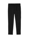 Crease Resistant Slim Fit Flexi Waist Trouser