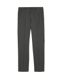 Crease Resistant Flexi Waist Trousers