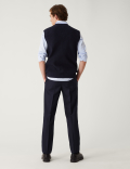 Crease Resistant Flexi Waist Trousers