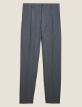 Crease Resistant Flexi Waist Trousers