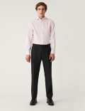Crease Resistant Flexi Waist Trousers