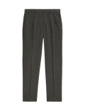 Regular Fit Crease Resist Smart Trousers