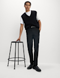 Slim Fit Crease Resist Smart Trousers