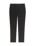 Slim Fit Wool Blend Trousers