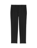 Wool Rich Stretch Trousers