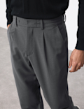 Wool Blend Performance Trousers