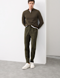 Wool Blend Performance Trousers