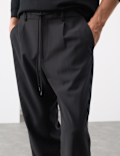 Wool Blend Performance Trousers