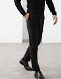 Slim Fit Wool Blend Performance Trousers
