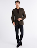 Regular Fit Textured Jacket