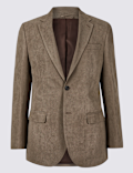 Regular Fit Textured Jacket